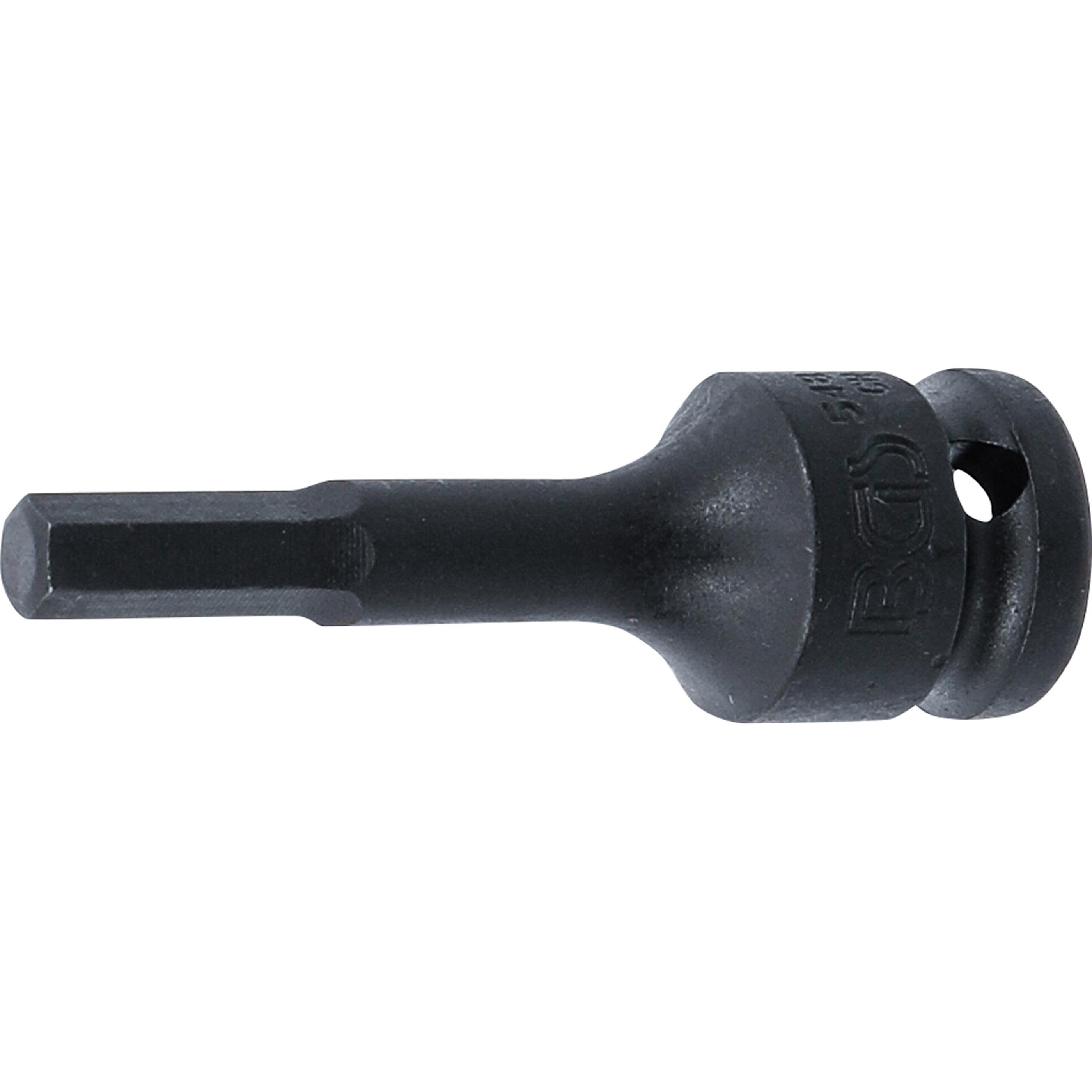 BGS, Bits, Kraft-Bit-Einsatz Länge 75 mm Antrieb Innenvierkant 12,5 mm (1/2") Innensechskant 8 mm (12,5 mm)