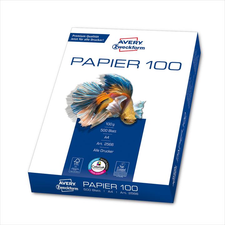 Produktbild Avery Inkjet-Papier (100 g/m², 500 x, A4)