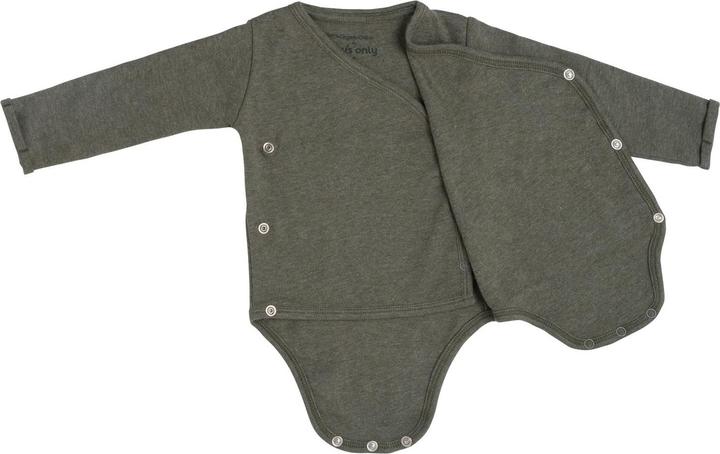 Image du produit Baby's only Body bébé manches longues chiné kaki - 56 (56)