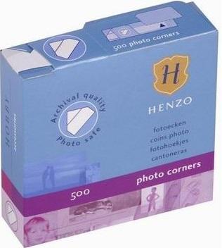 Immagine prodotto Henzo Weisse Fotoecken 500 Stk