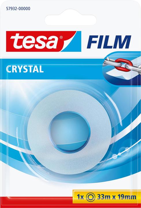 Produktbild tesa tesafilm 1x CRYSTAL Klebeband (19 mm)