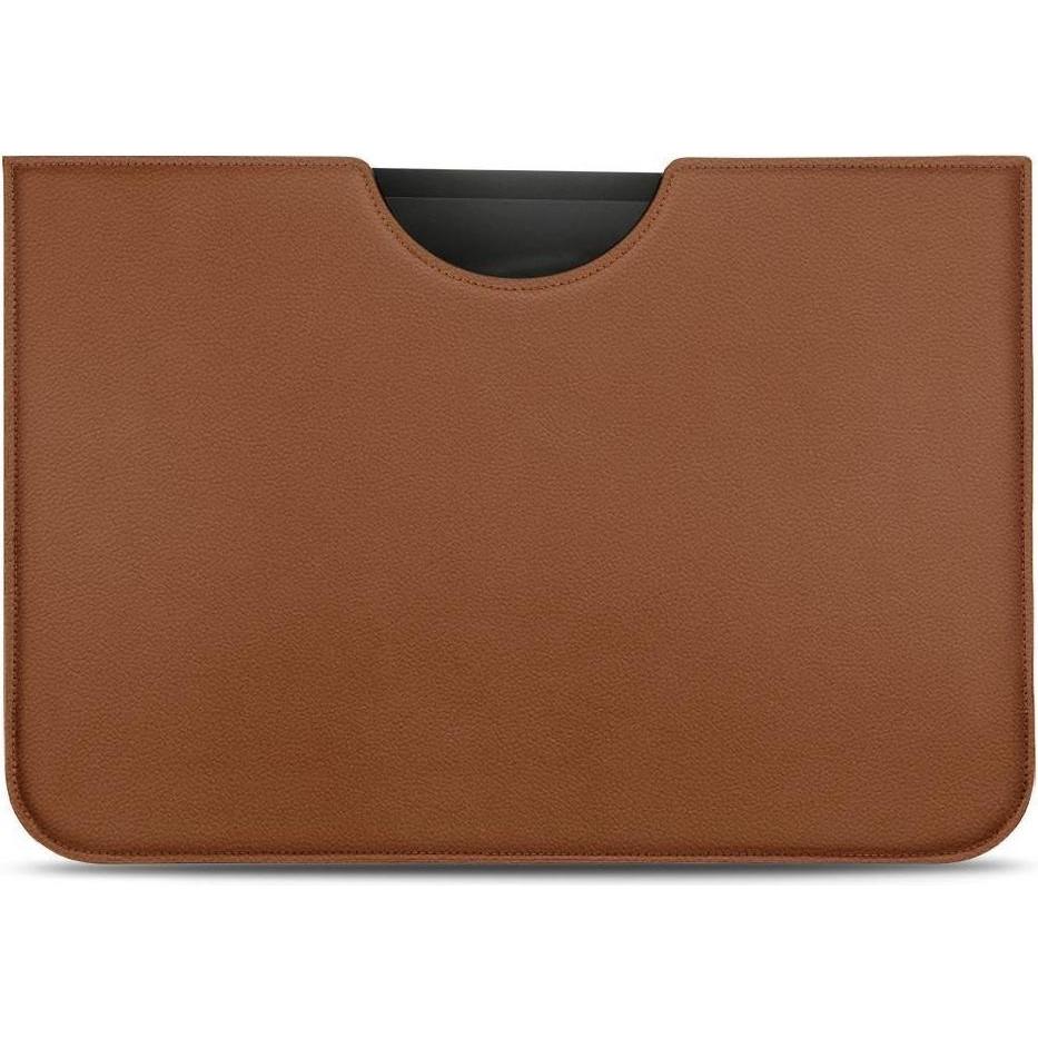 Noreve Lederschutzhülle (iPad Pro 12.9 2020 (4. Gen)), Tablet Hülle, Braun