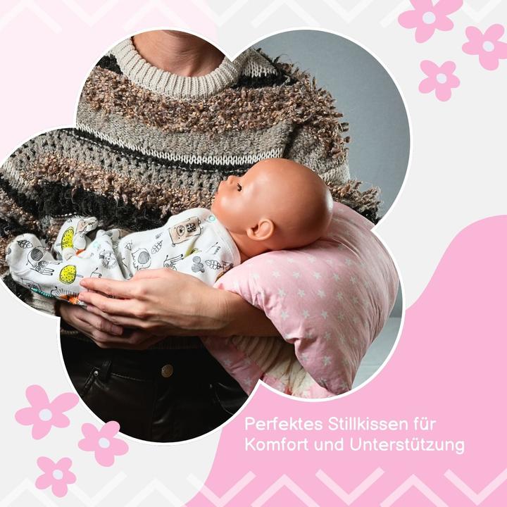Actual product image Hermex Baby-Stillkissen Lagerungskissen Arm-Stützkissen Lagerungsrolle Entlastungspolster