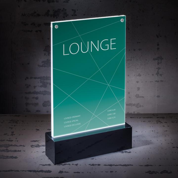 Produktbild Sigel Ice Tischaufsteller LED luminous (A5)