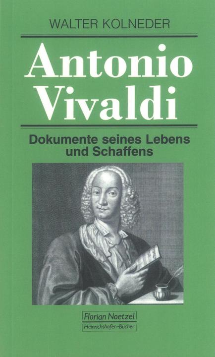 Produktbild Antonio Vivaldi (Deutsch, Walter Kolneder, 2021)