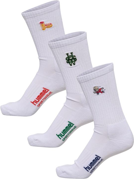 Produktbild hummel hml3-PACK SOCKS EMBROIDERY (3er Pack, 46 - 48)