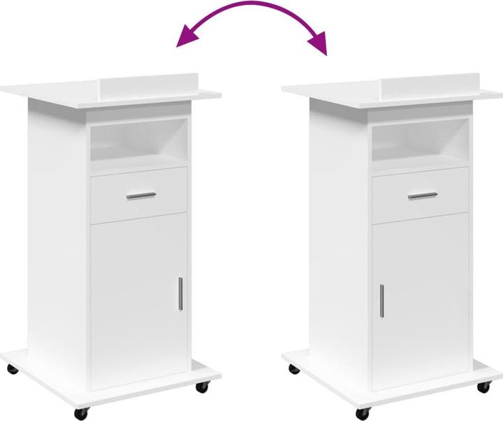 Actual product image vidaXL Büro-Aufbewahrungslösung (55 x 55 x 107 cm)