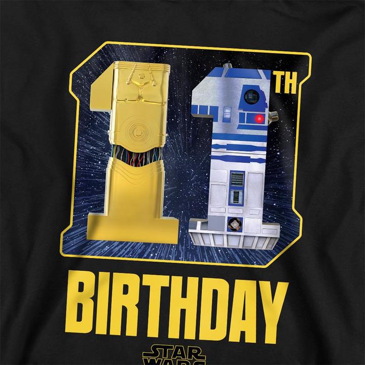 Produktbild Star Wars Kapuzenpullover 11. Geburtstag (140, 146)