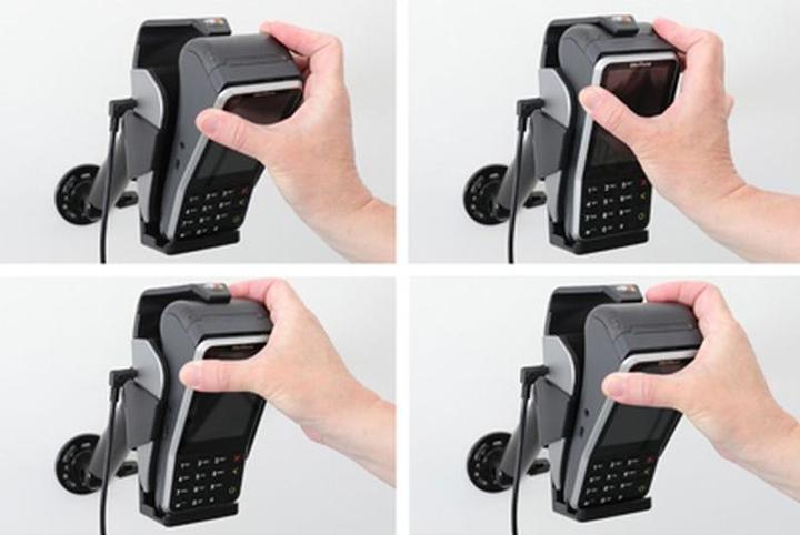 Actual product image Brodit 712210 Device holder VeriFone V400m
