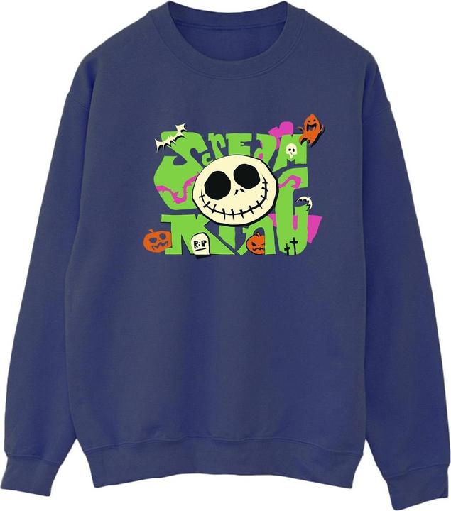 Immagine prodotto The Nightmare Before Christmas Scream Felpa Donna (4XL)