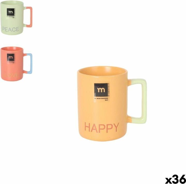 La Mer Tasse Kaffee und Tee Love & Peace 90 ml (36 Stück) (36 x)
