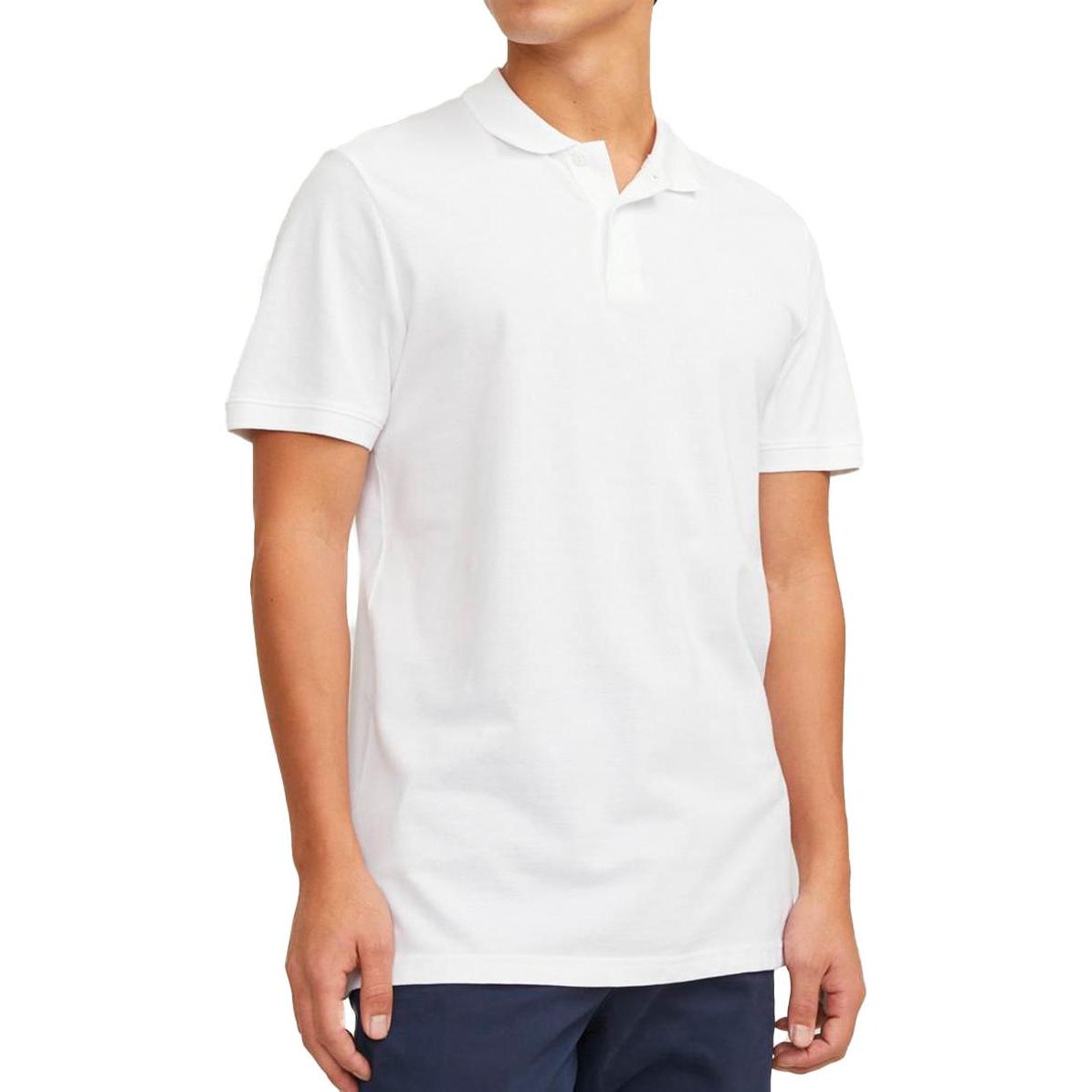 Thumbnail - Jack & Jones, Herren, Shirt, 3er Pack Basic T-Shirt, Weiss, (XXL)