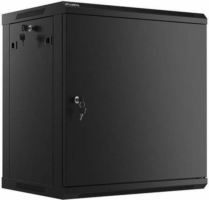 Actual product image Lanberg WF01-6412-00B Rack 12U Wall Mounted Shelf (12 RU, 19 inch rack)