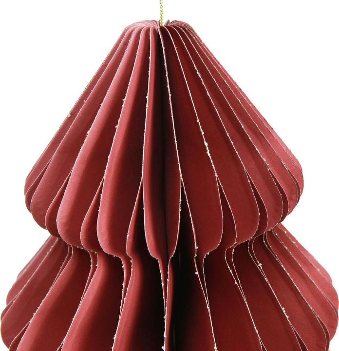 Produktbild Decoris Baum rot 40cm