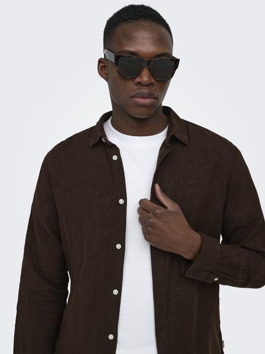 Immagine prodotto Only & Sons Onscaiden Life Ls Solid Linen Shirt Noos (S)