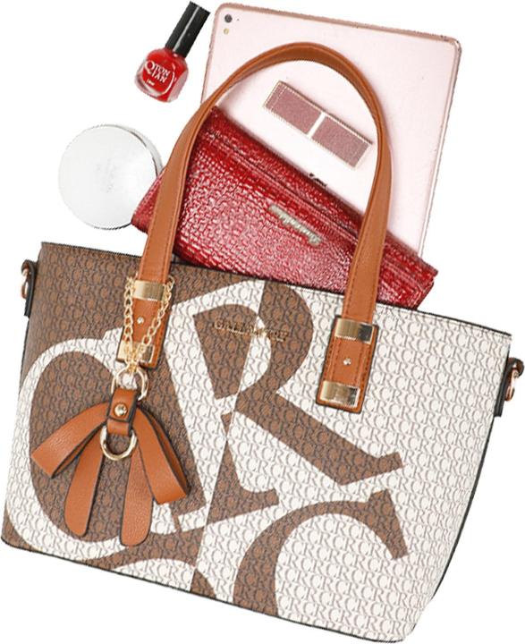 Immagine prodotto Gallantry Cabas mit Schriftzug Schulterriemen