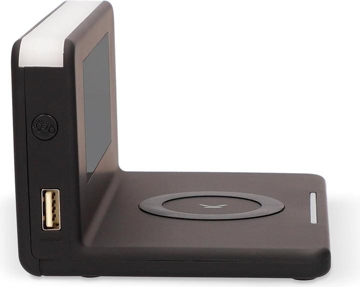 Image du produit KSIX Réveil & chargeur QI