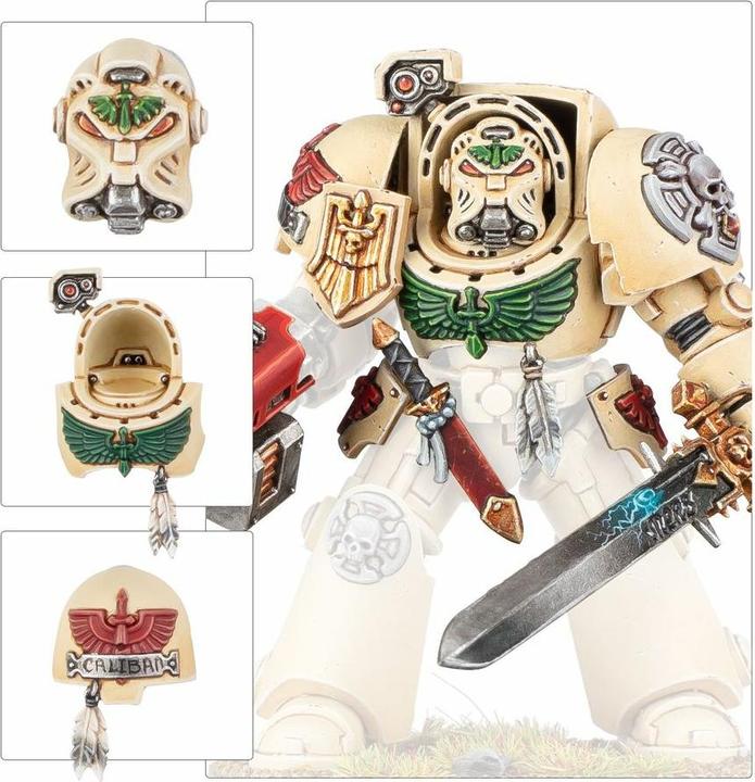 Produktbild Games Workshop Warhammer 40k - Dark Angels Améliorations et Décalcos (Kunststoff)