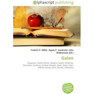 Galen, Fachbücher von Frederic P. Miller, John McBrewster, Agnes F. Vandome