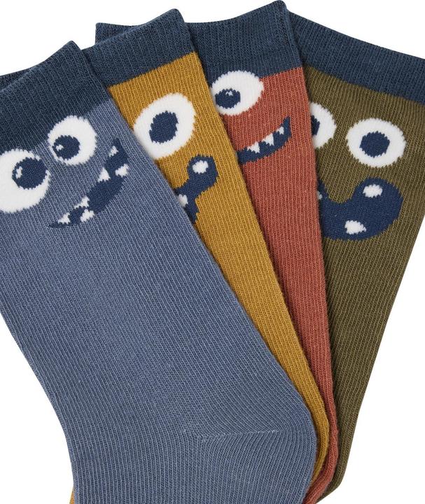 Produktbild Vertbaudet 4er-Pack Socken MONSTER, Kinder (4er Pack, 35, 38)