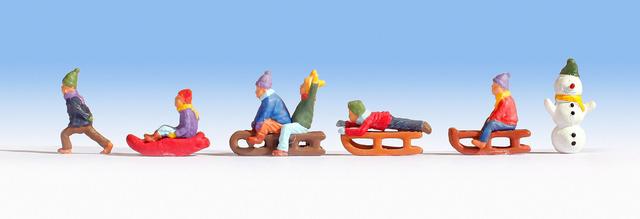 Actual product image Noch H0 Children in the snow