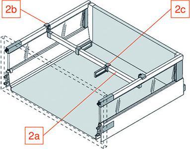 Produktbild Blum Längsteiler für Querreling ORGA-LINE