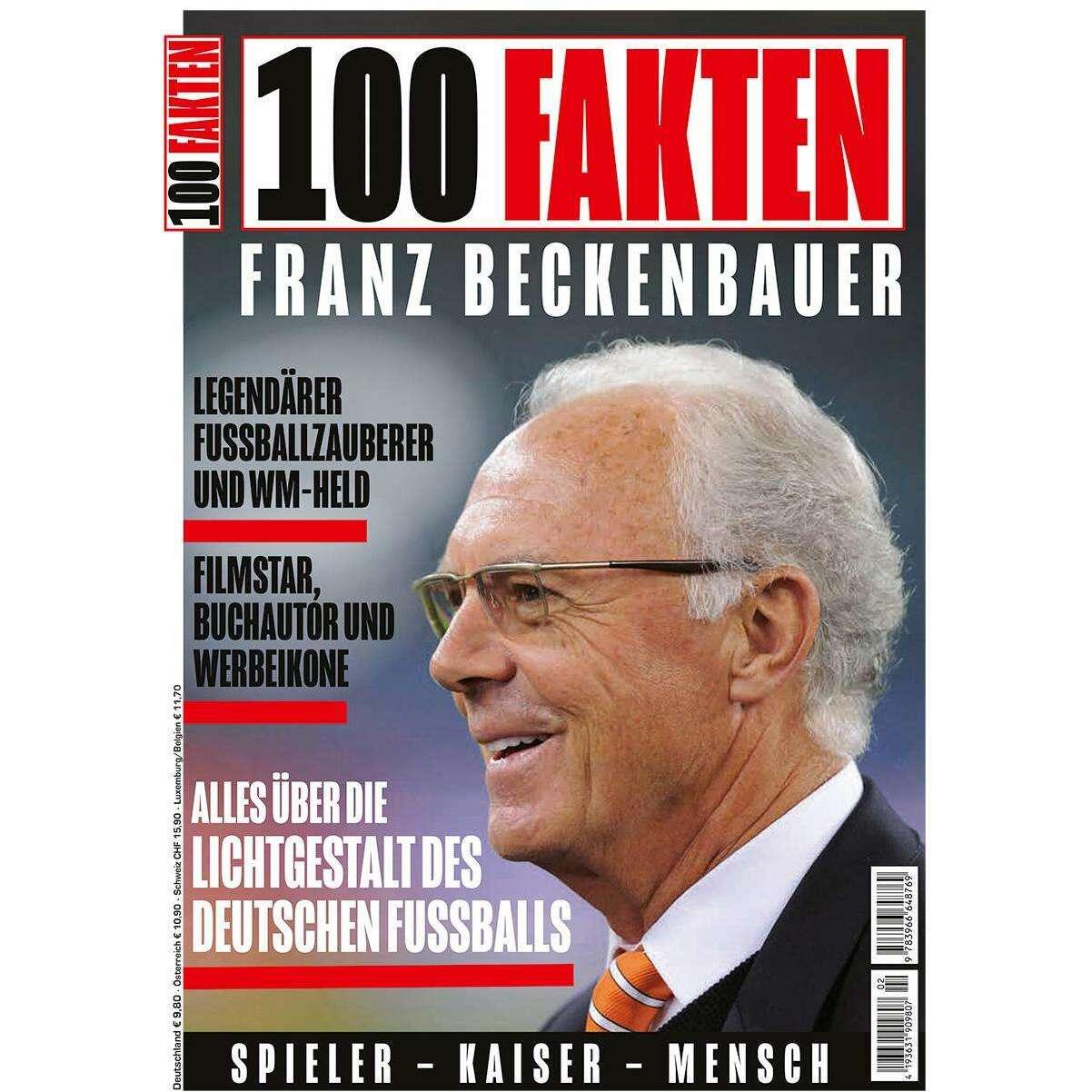 Thumbnail - 100 Fakten: Franz Beckenbauer, Sachbücher von Heinrich Lingner