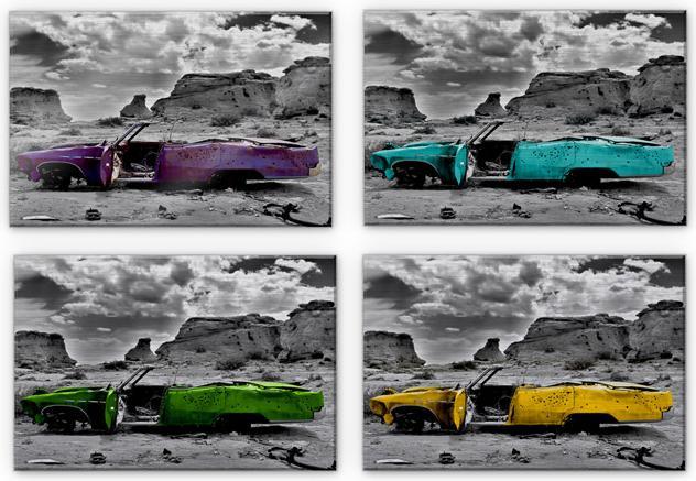 Immagine prodotto Trenddeko Cadillac Rosso (60 x 40 cm)