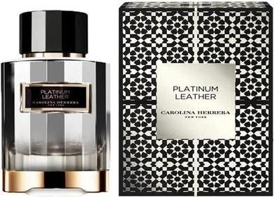 Actual product image Carolina Herrera Platinum Leather by Eau de Parfum Spray (Unisex) 100 ml (Eau de parfum, 100 ml)