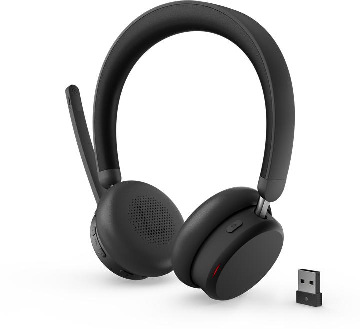 Lenovo ANC Headset 6550, Wireless, Office/Call center, 20 - 20000 Hz, 165 g, Headset, Black (Wireless, USB-C, Microsoft teams)