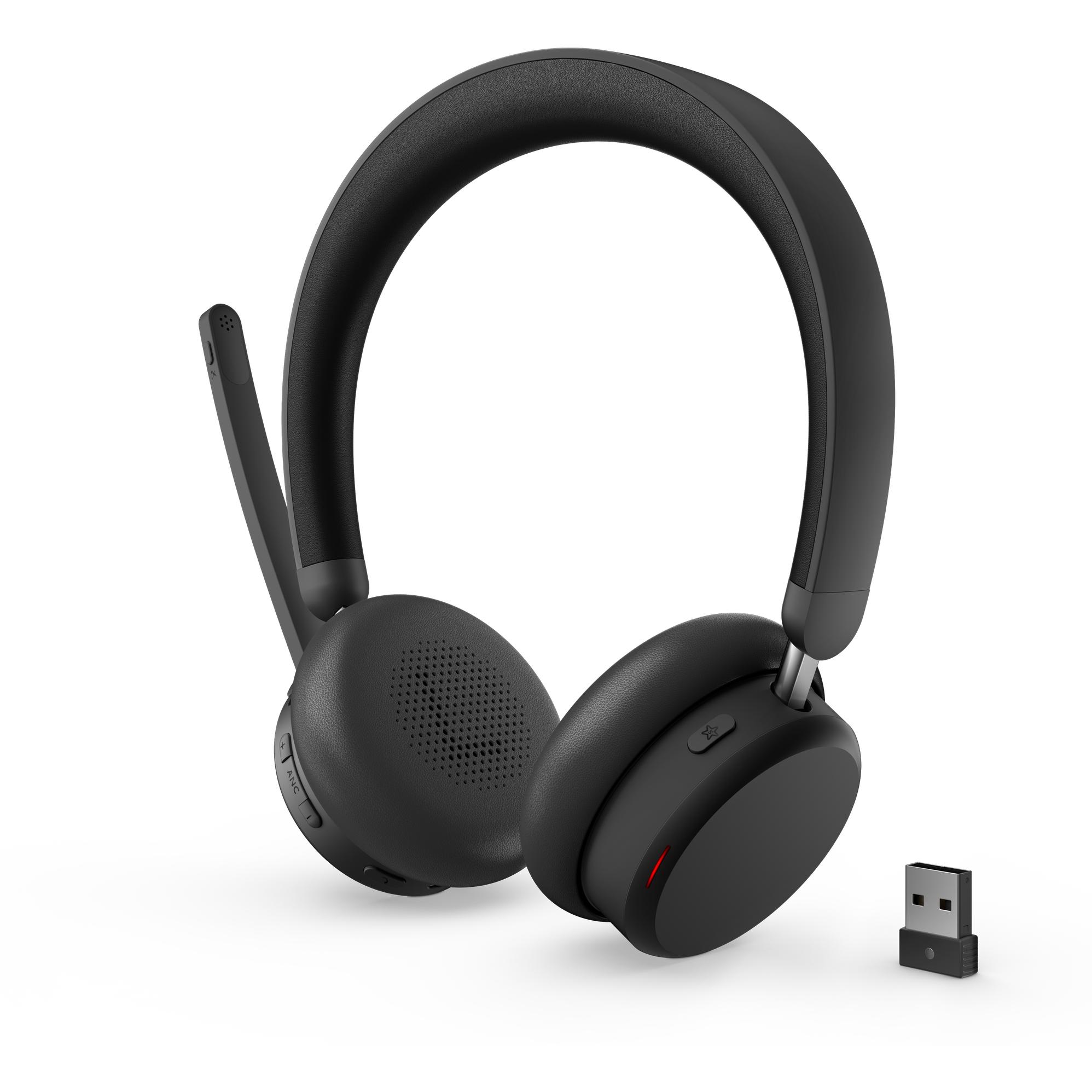 Lenovo ANC Headset 6550, Kabellos, Büro/Callcenter, 20 - 20000 Hz, 165 g, Kopfhörer, Schwarz (Kabell