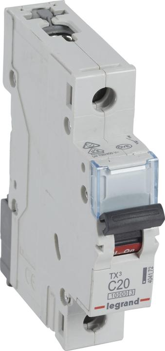 Legrand Leistungsschalter 1P C 20A 10kA AC S311 TX3 (404172)