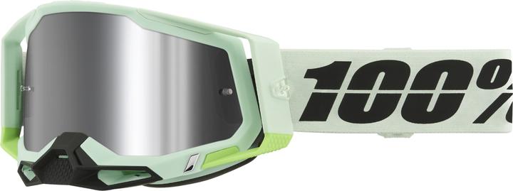Actual product image 100% Goggle Racecraft 2 Palomar - Mirror Silver Flash Lens (Palomar, Silver)