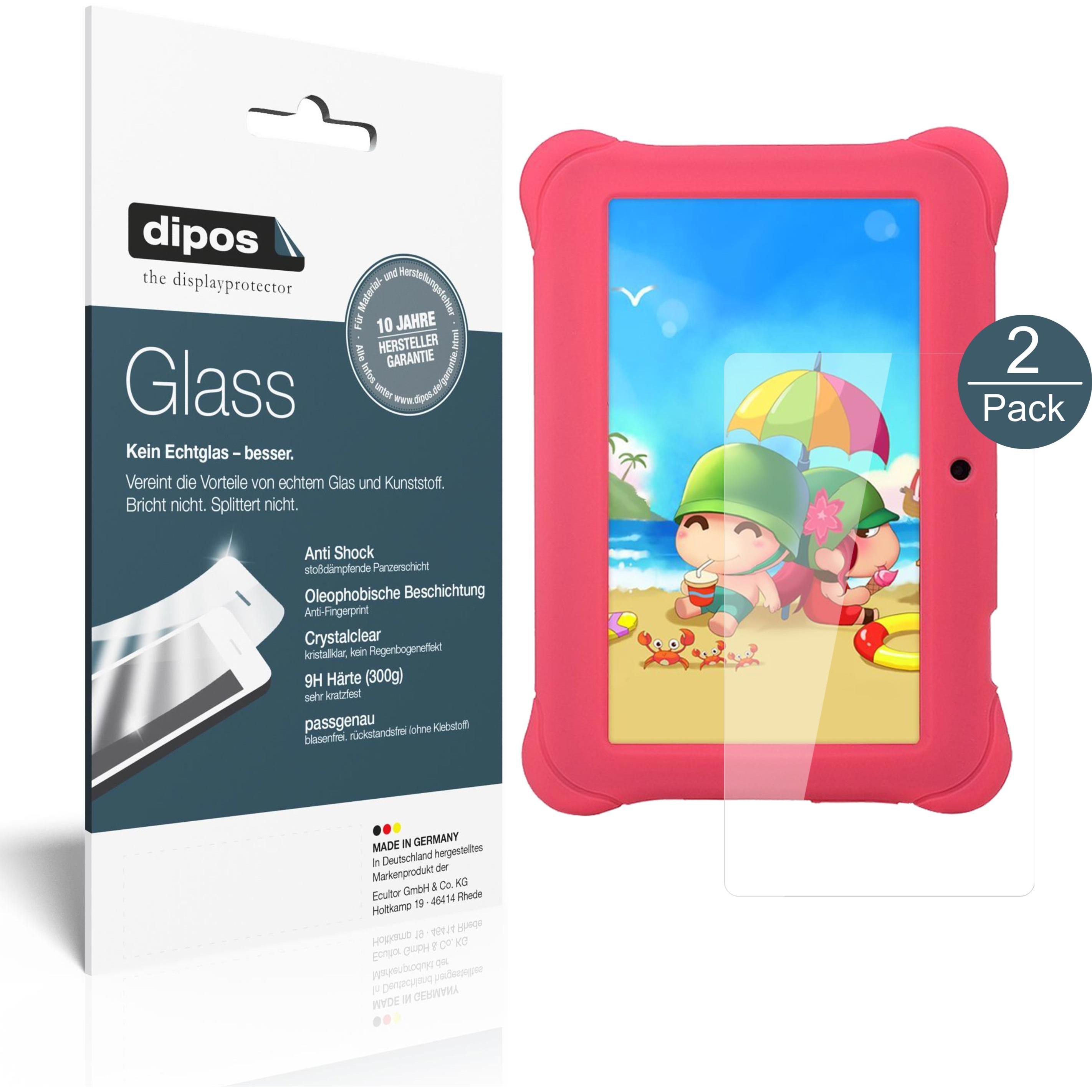 Dipos Displayschutz Anti-Shock (1 Stück, A88SK), Tablet Schutzfolie