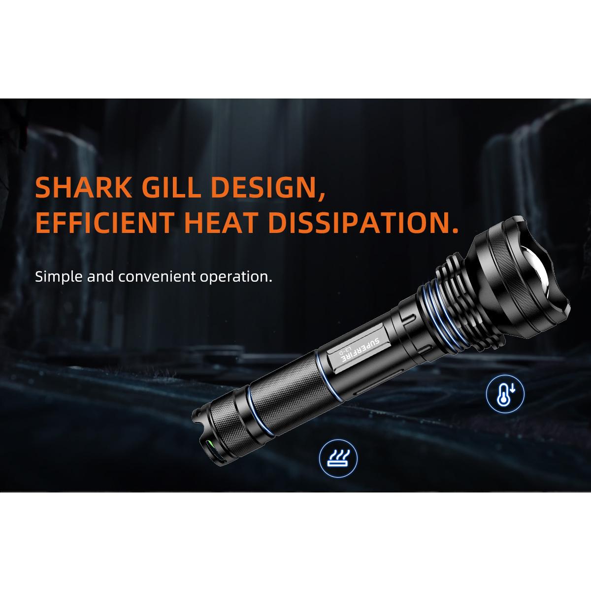 Superfire, Torcia, Flashlight L3 P90