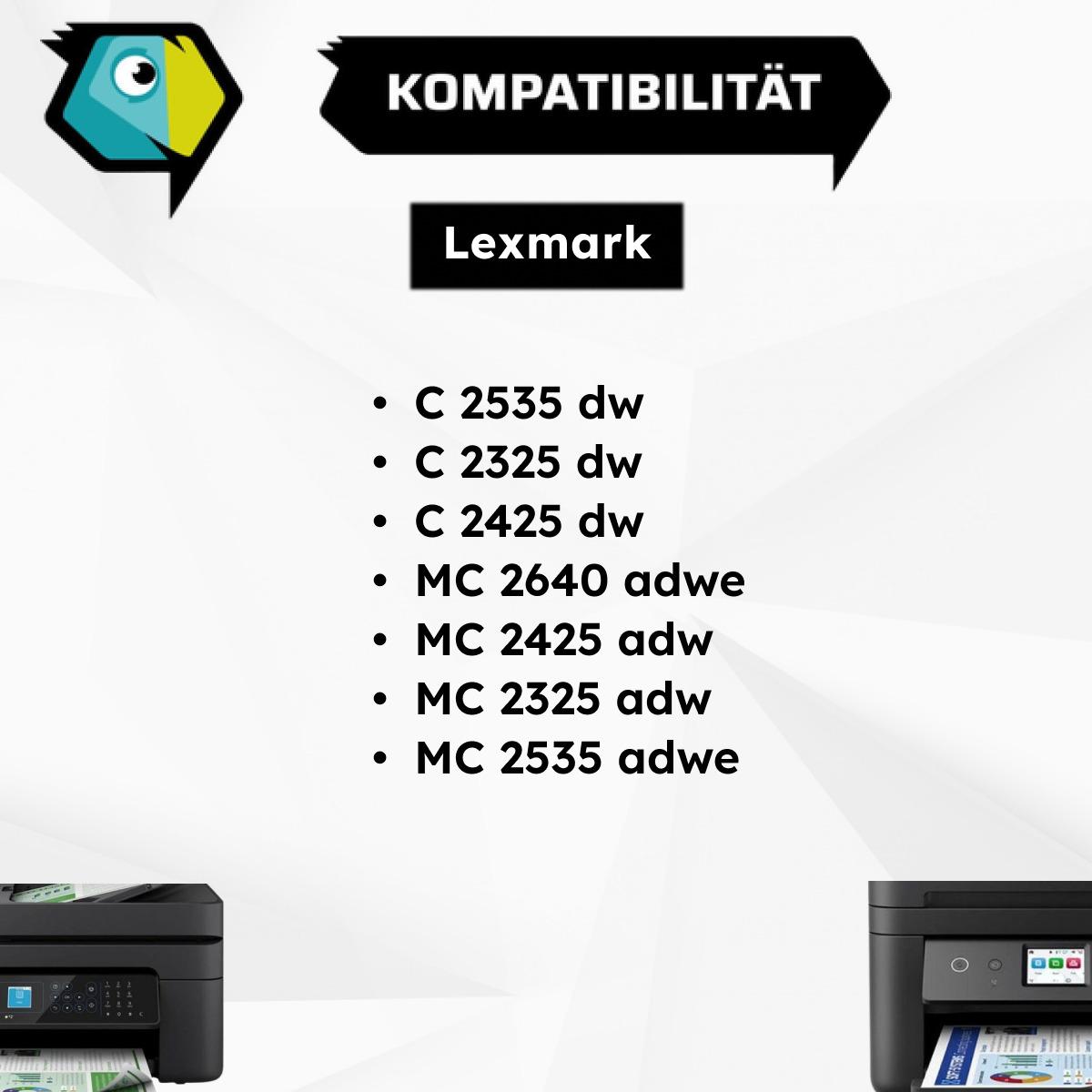 Thumbnail - Inkadoo, Toner, Toner kompatibel mit Lexmark C2320Y0 Toner