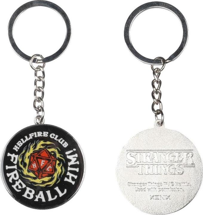 Actual product image Konix STRANGER THINGS - Fireball - Porte-Clés
