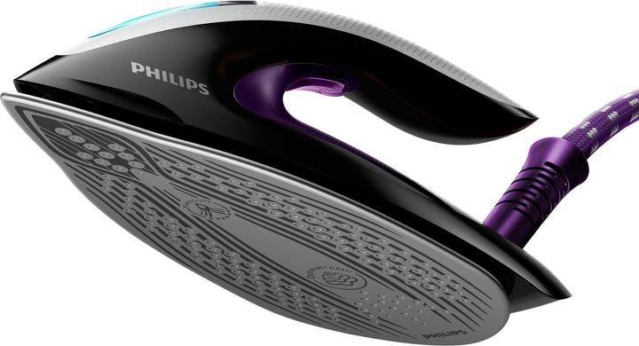 Immagine prodotto Philips GC9675/80 PerfectCare Elite Plus Stazione Stirante a Vapore, Nero/Viola (2700 W, 550 g/min)