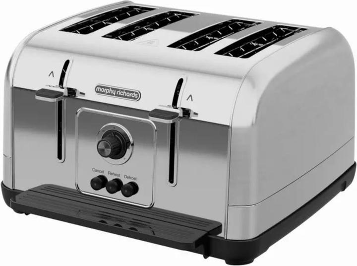 Productafbeelding Morphy Richards 240130 Broodrooster 4 slice(s) Geborsteld staal
