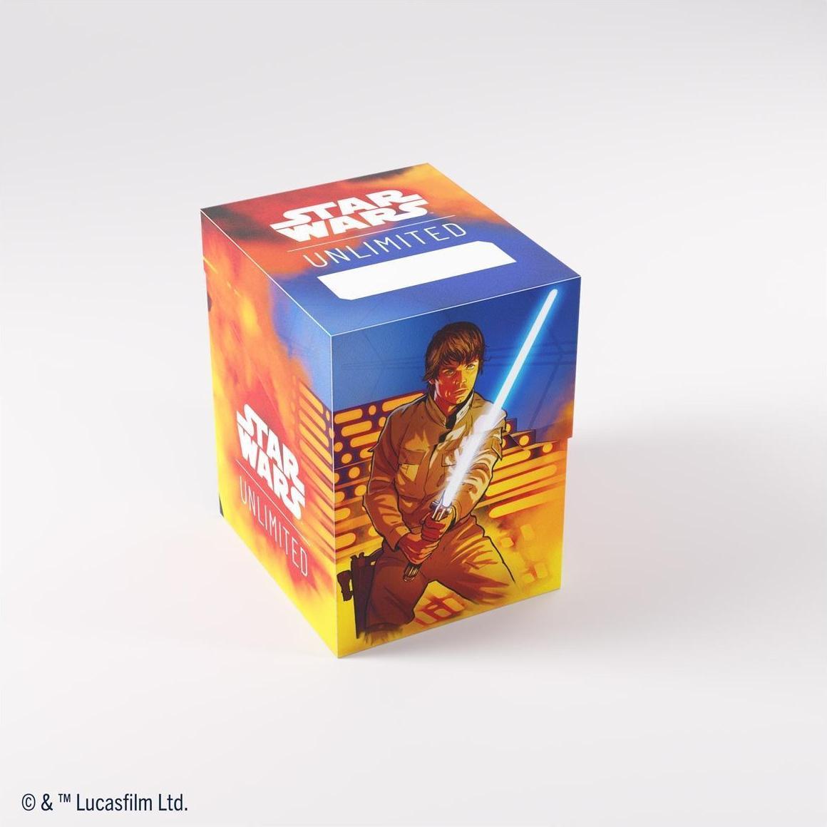 Gamegenic Star Wars: Unlimited Soft Crate - Luke/Vader