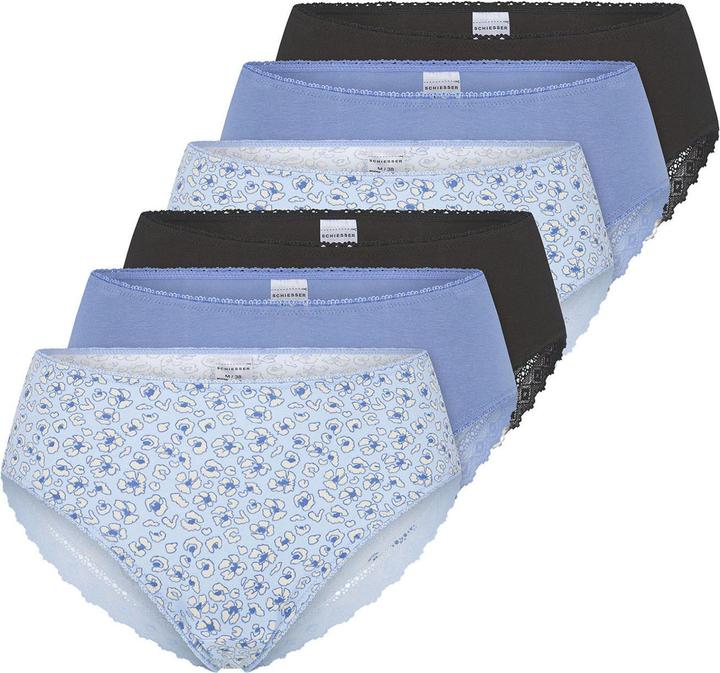 Blau, Creme, Hellblau, Jadegrün, Schwarz