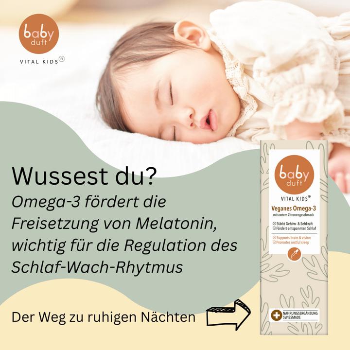 Actual product image Babyduft Omega-3 Tropfen, vegan, ab 5 Monate (1 Piece, Droplet)