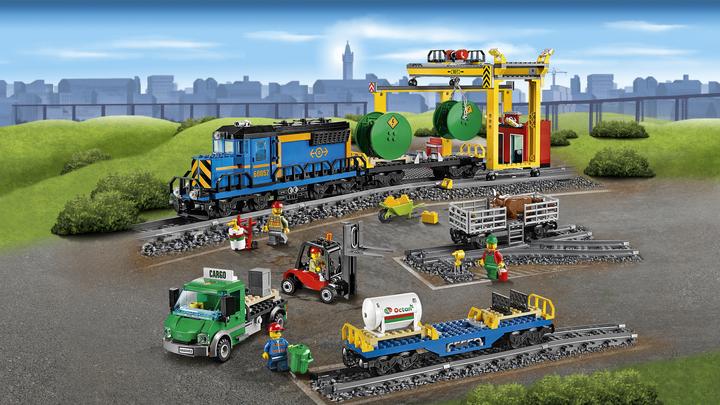 Actual product image LEGO City Cargo Train (60052, LEGO City, LEGO Rare Sets)