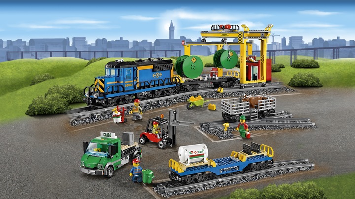 Produktbild LEGO City Güterzug (60052, LEGO Seltene Sets, LEGO City)