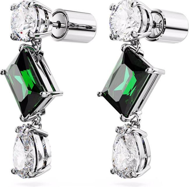 Produktbild Swarovski Mesmera Drop Ohrhänger Verschiedene Schliffe Grün (Swarovski Metall)