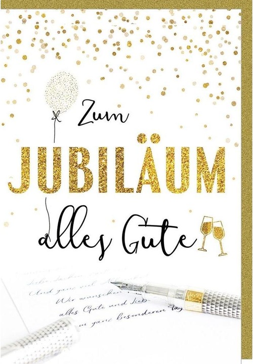 Image du produit Braun + Company Carte de voeux d'anniversaire 11.5 x 17 cm, enveloppe incluse (1 pcs)