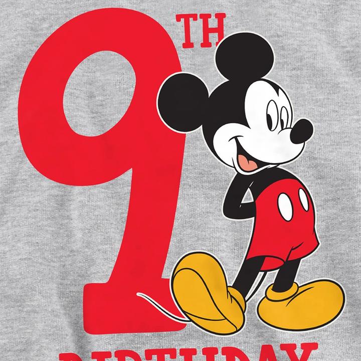 Produktbild Disney Kapuzenpullover meliert 9 Geburtstag (128)