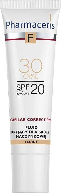 Immagine prodotto Pharmaceris F, liquido coprente per la correzione dei capillari, SPF 20, 30 Opale, 30 ml (Opale)