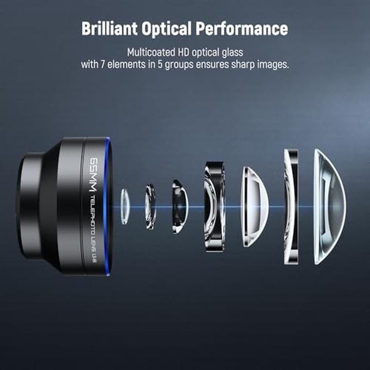 Actual product image Neewer HD Telephoto Lens