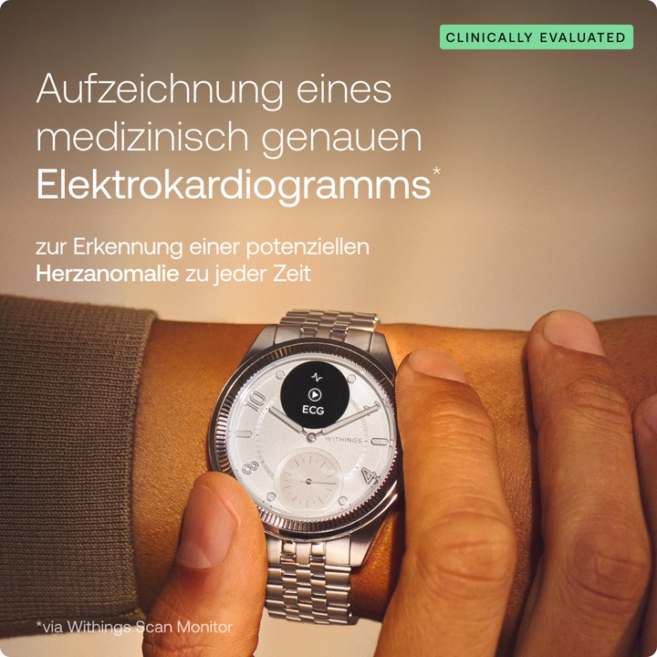 Productafbeelding Withings ScanWatch Nova Brilliant (39 mm)